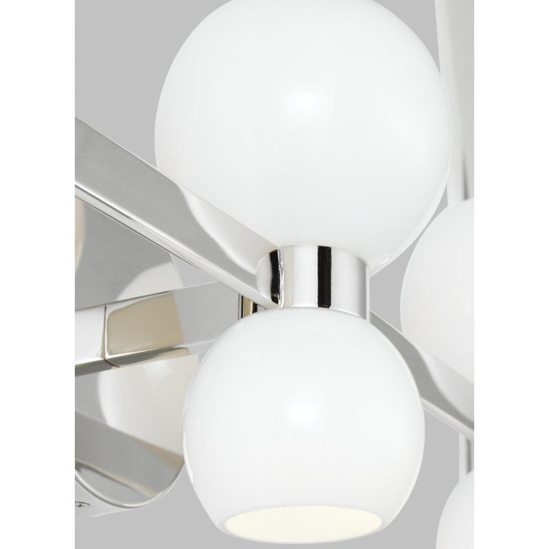 Londyn 6 - Light Vanity Light, Polished Nickel