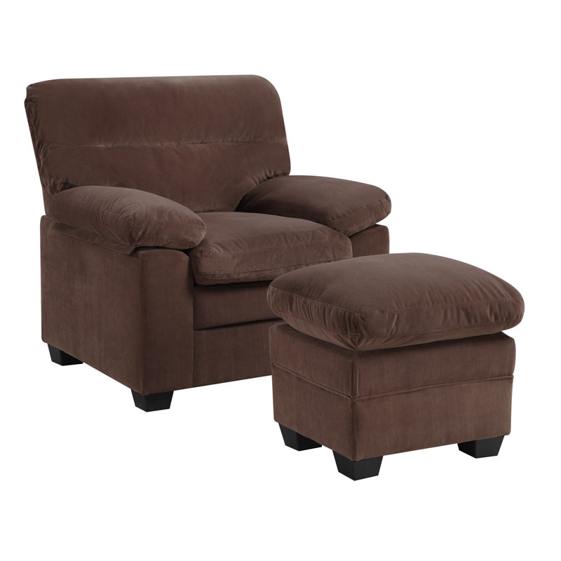 Sumter Upholstered Armchair, Cocoa