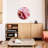 Decorative Tempered Glass Painting, Shatter-Resistant, 11.8 in Diameter | 100% Tempered Glass, 0.16 in Thick | High-Resolution UV Print on Back Surface, Easy to Clean, Vibrant Colors, Includes Attached Hanger-1332515351