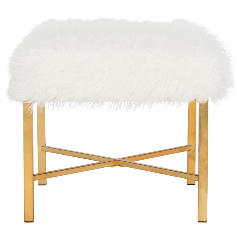 Tabouret d'appoint Hamazasb, Blanc