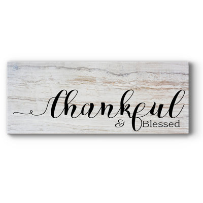 " Thankful & Blessed "