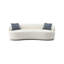 Canapé courbé Mid-Century moderne, canapé 3 places Cloud-176650627