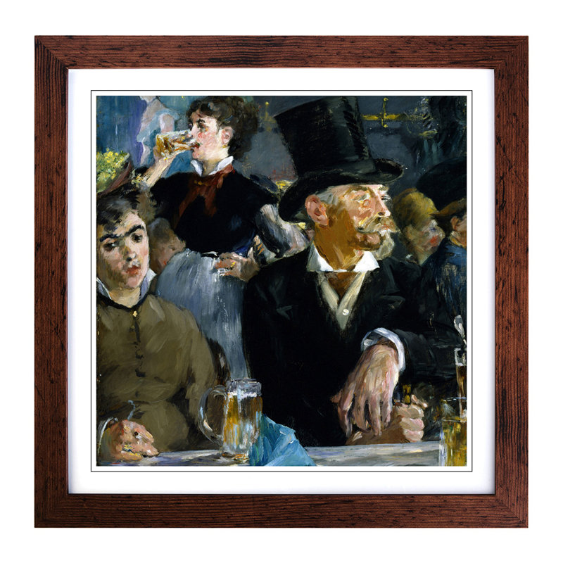 Edouard Manet - Single Picture Frame Painting, Walnut