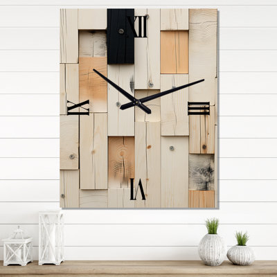 Horloge murale abstraite New Command