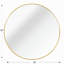 Miroir mural 39 po pour salle de bain avec cadre en métal doré (W2203134994)-1409292912