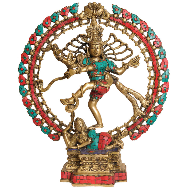 Nataraja (avec incrustation de teinte simple)