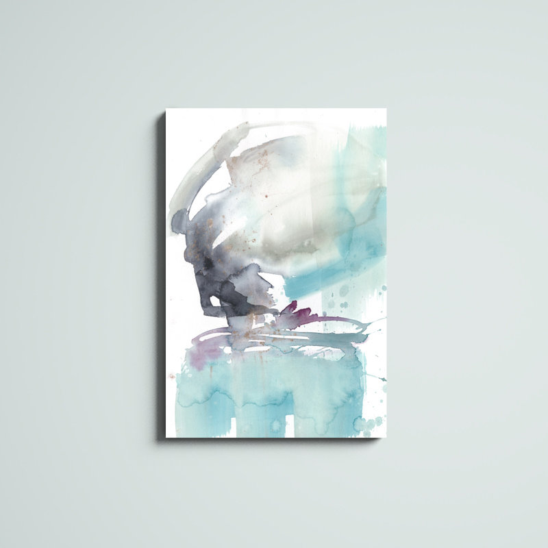 «Coastline Bloom II», peinture sur toile, H 36 po x l 24 po