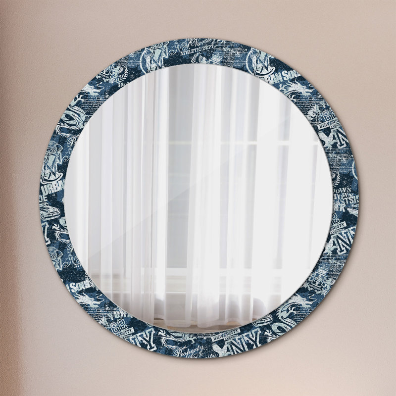 Huldar Glass Flat Wall Mirror