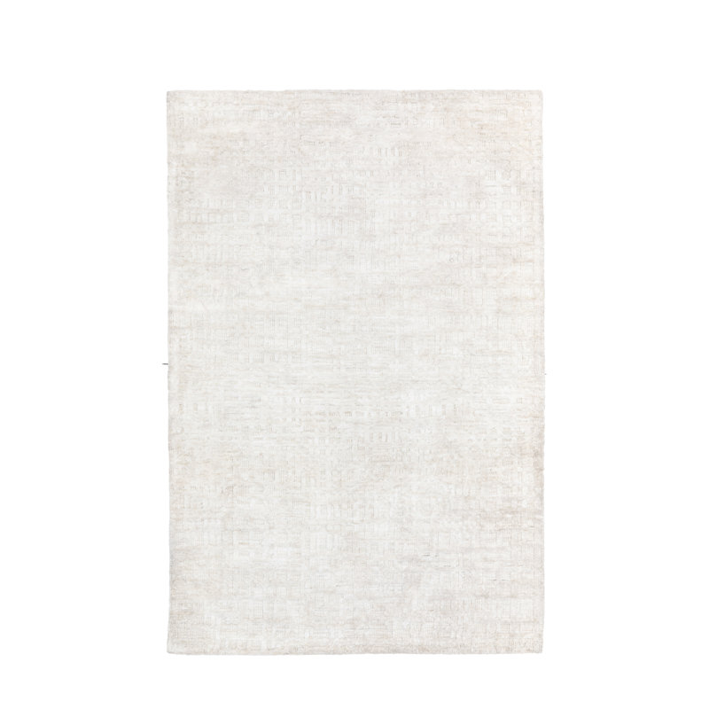 Angeleah Circular Knotted Area Rug, Rectangle 64cm x 96cm