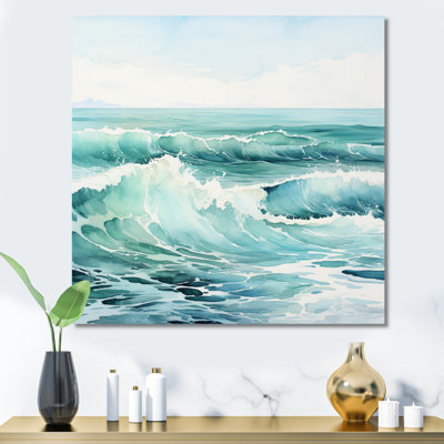Sunnhild - Minimalisme vert, eaux tranquilles - impression