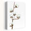 Branches de coton délicates fleurs printanières minimalistes-130680410