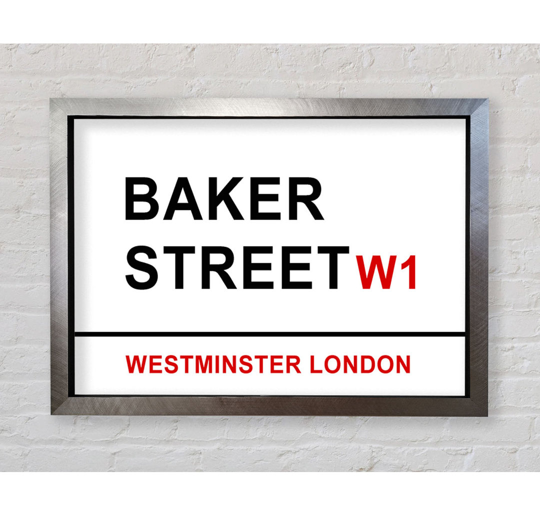 Baker Street Signs - Drucken