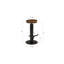 Tabouret de bar pivotant en bois massif de 30 po