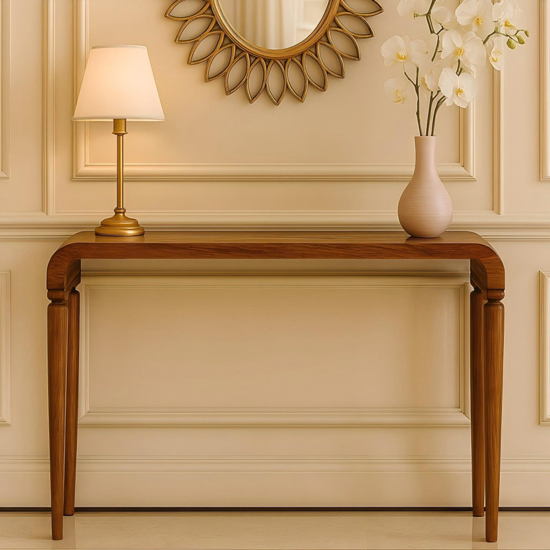 120cm Solid Wood Console Table