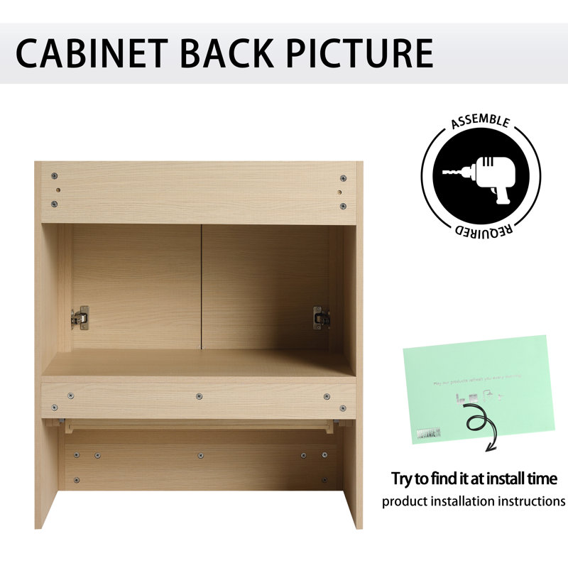 30'' Single Bathroom Vanity Base