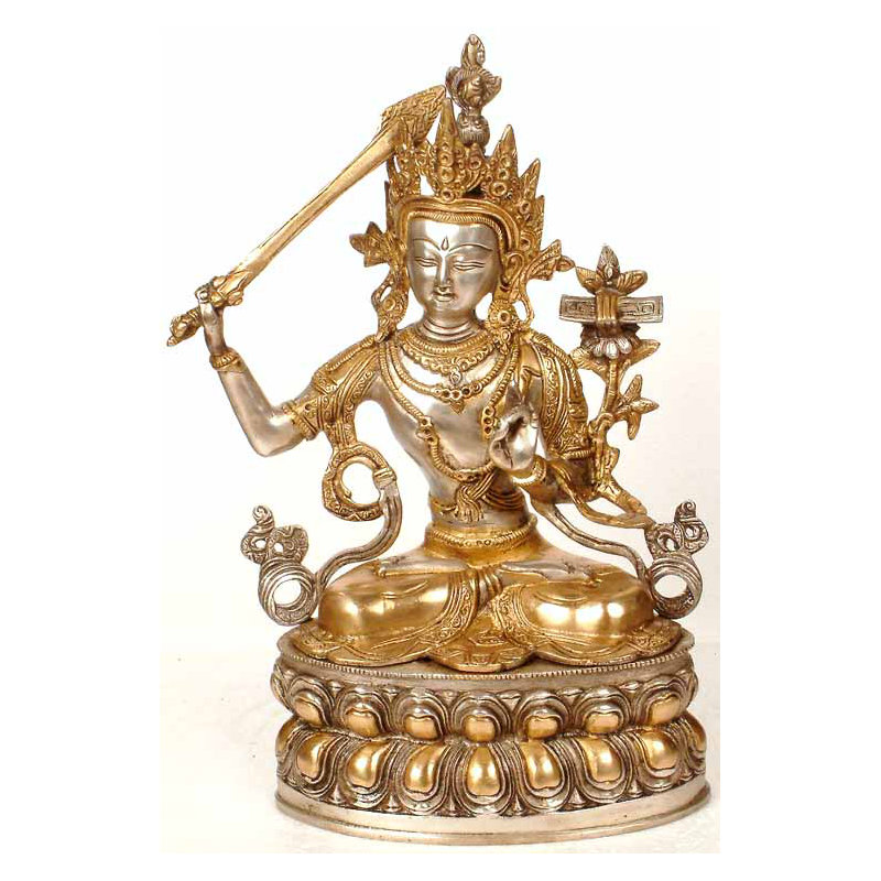 Divinité bouddhiste tibétaine Manjushri
