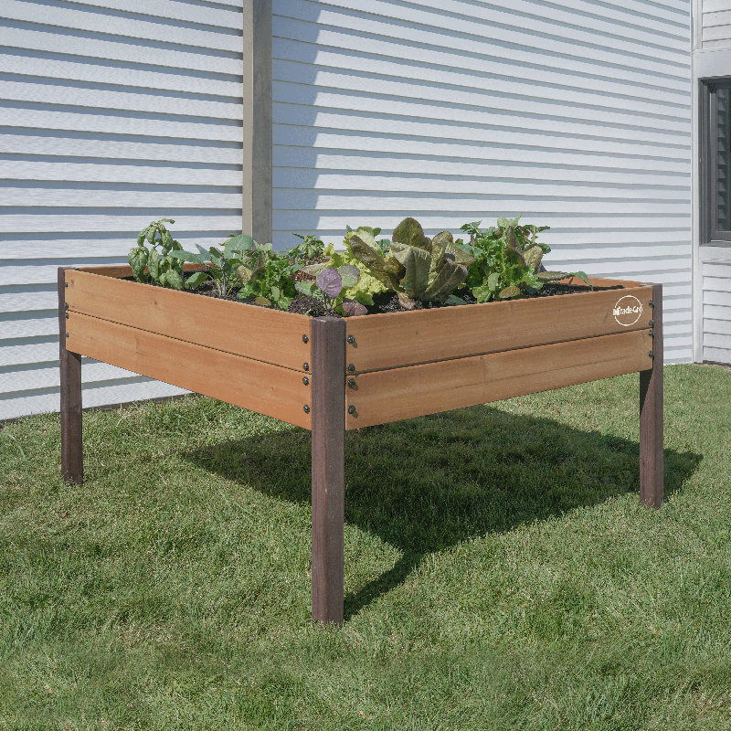 Miracle-Gro Bois 4 X 4 pi Jardinière surélevée, H 28 po x l 46 po x P 48 po