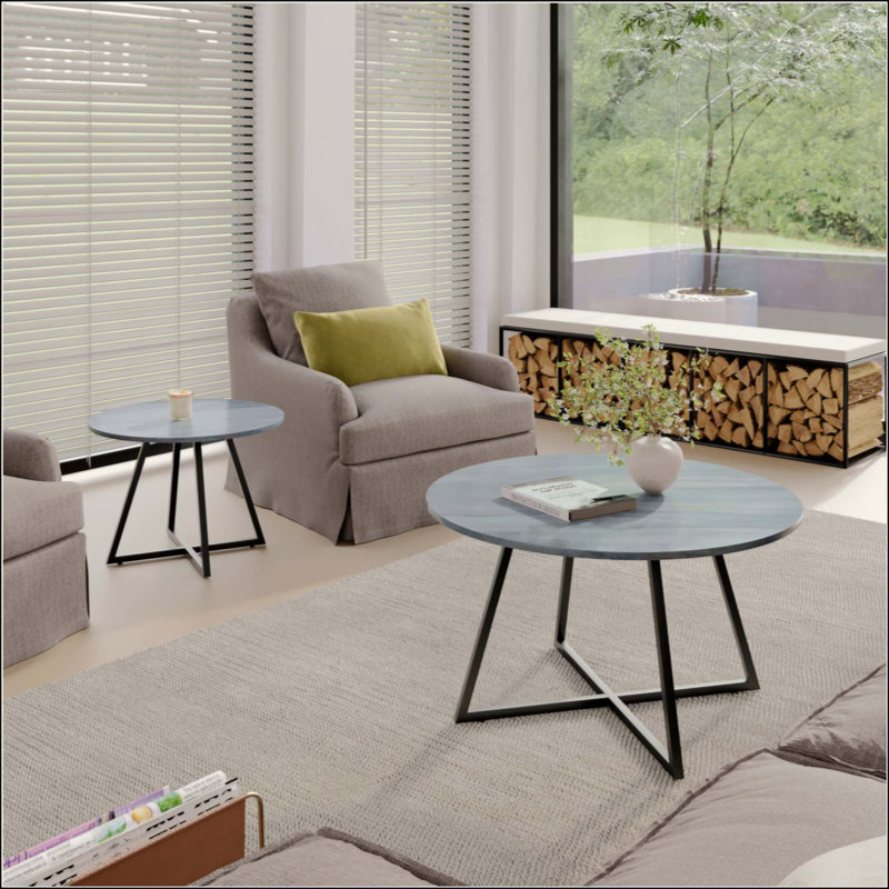 Ensemble de tables basses gigognes Modern Modern