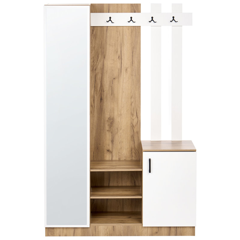 111 cm W Hallway Set with Shoe Storage