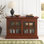 Arsene 30'' H x 47'' W Storage Bookcase