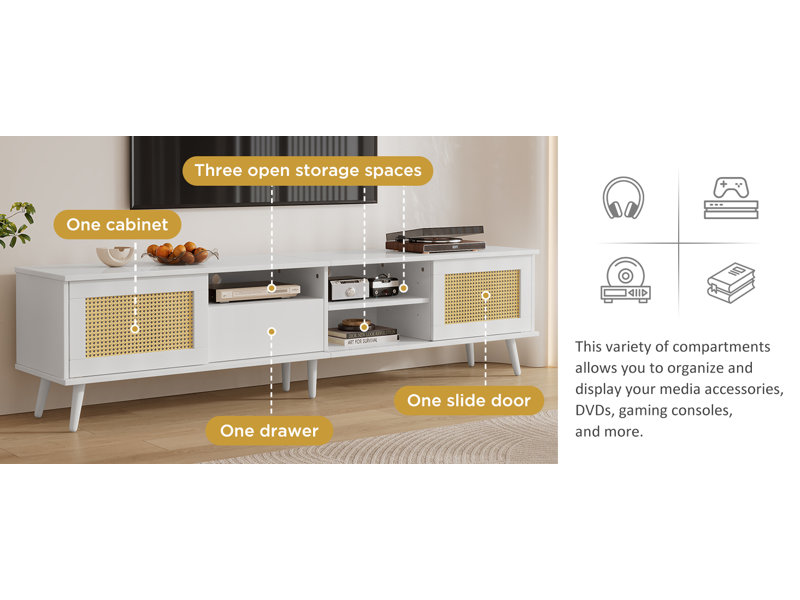 TV Stand for TVs up to 65"