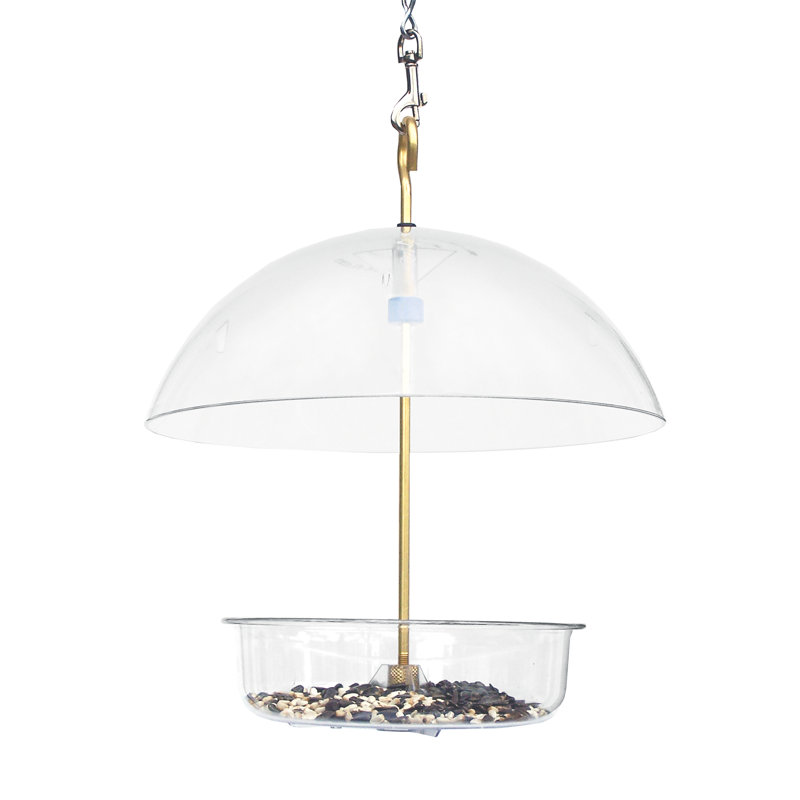 Mangeoire plateau d’oiseau seed, Transparent