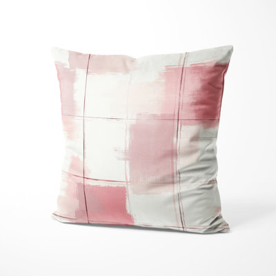Coussin French Country - Coussin imprimé écossais rouge