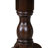 5-piece dinner table set includes a pedestal dinner table and 4 Slatted Back Parsons chairs, Mahogany finish.-1409967899-1409967898-1409967900