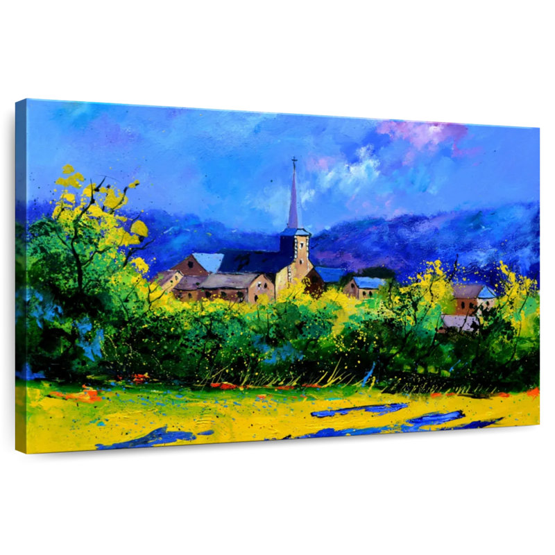 Alvord Summer In Houroy, 34" H x 51" W