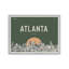 «Atlanta Skyline Peach» par Deny Designs, reproduction d'art-110878598-110878616-110878604