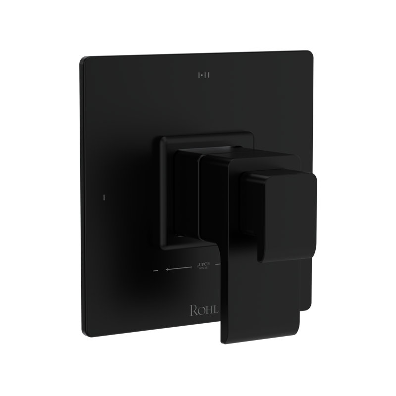 Shower Wall Trim, Matte Black