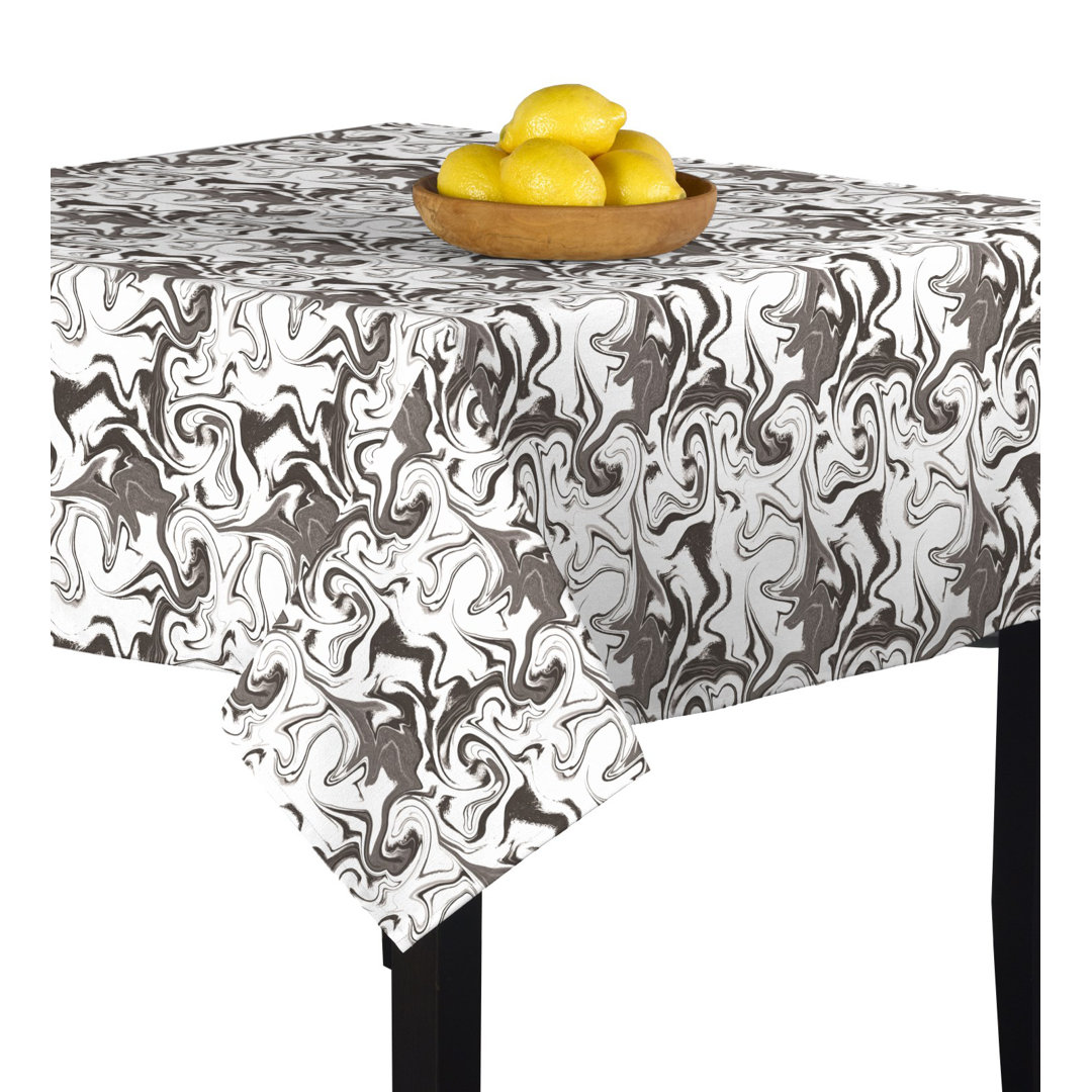Port Chester Geometric Square Tablecloth Ebern Designs 