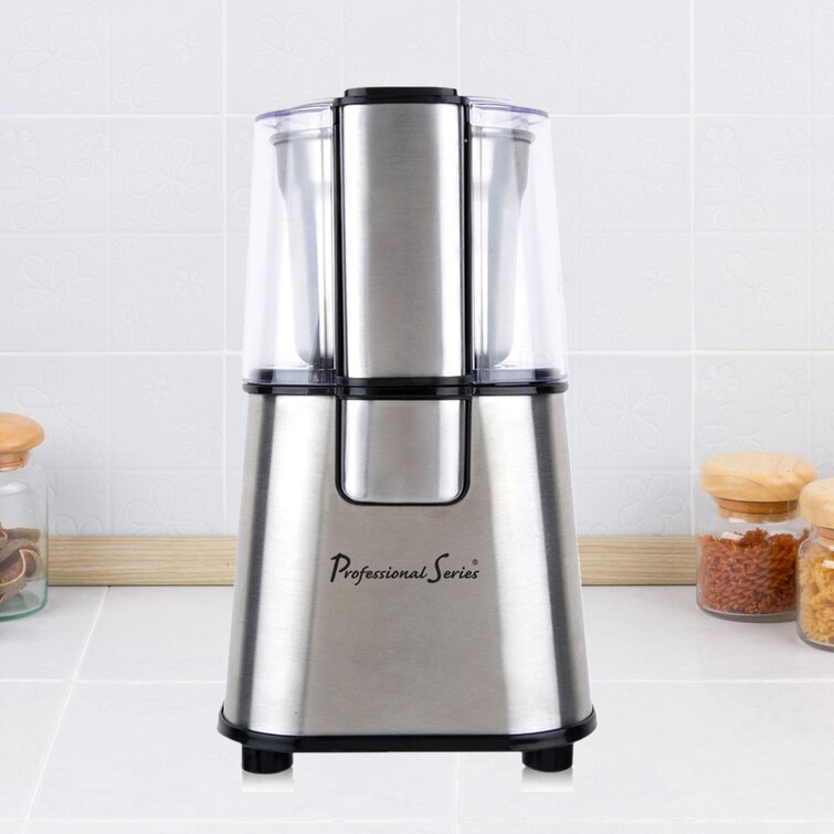 Electric Coffee Grinder Enfinigy Silver - New Kitchen Store