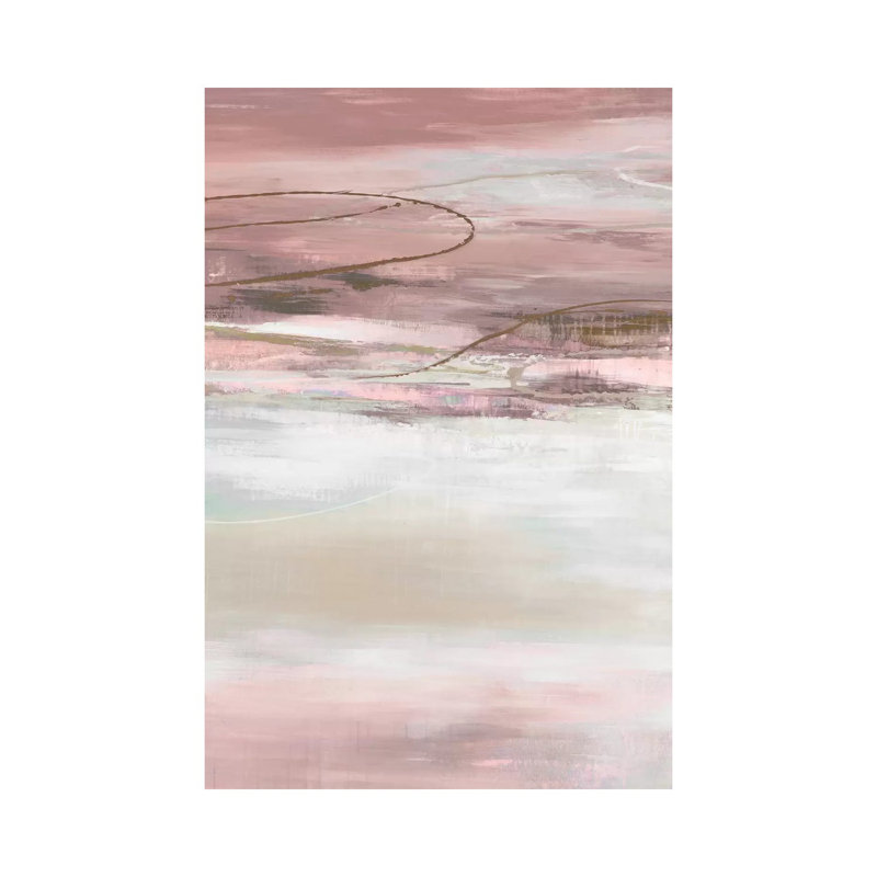 Geo Cache In Pale by Liz Jardine - Print on Canvas, Wrapped Canvas, 66.04 cm H x 45.72 cm W x 1.91 cm D