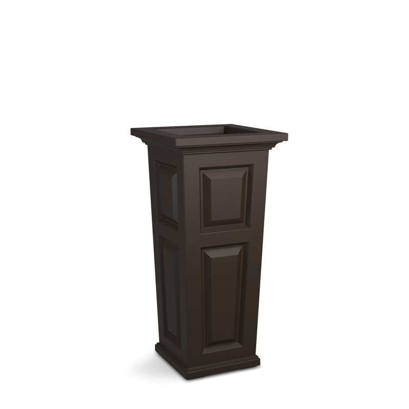 Nantucket Pot Planter, Espresso