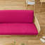 Housse pour canapé-lit réversible en tissu de polyester réversible avec fermeture à glissière 3 côtés-87758523-96484502