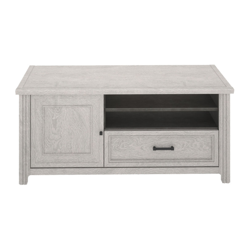 Heineman Unfinished TV Stand for TVs up to 42" with Fireplace Included