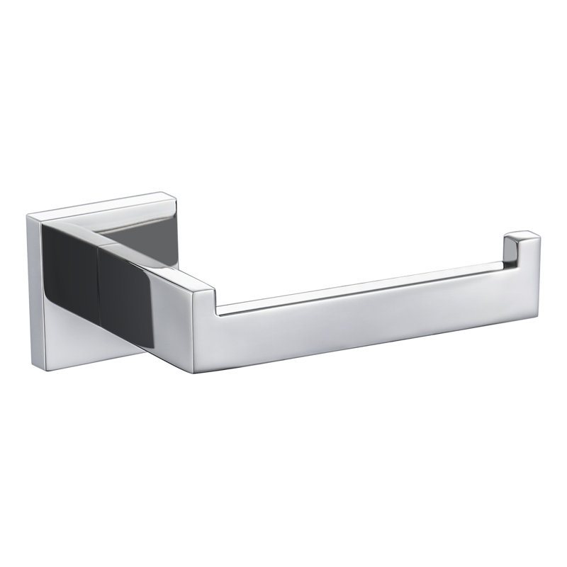 Wall Mounted Toilet Paper Holder, Polished Chrome