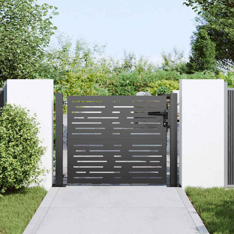 Powder-coated Steel Gate, 105 x 100 cm