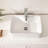 Modern Ceramic Rectangular Bathroom Vessel Sink - 19X15, White, Stain-, Countertop Mount White 19"X15", Rectangular, Installation