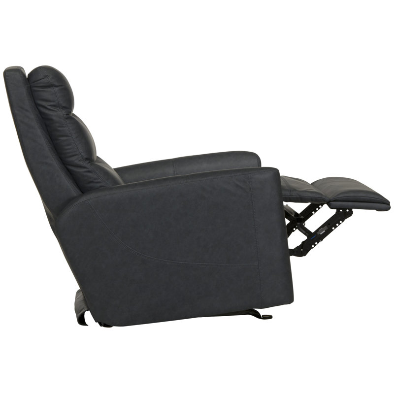 Saraha Power Rocker Recliner, Blue
