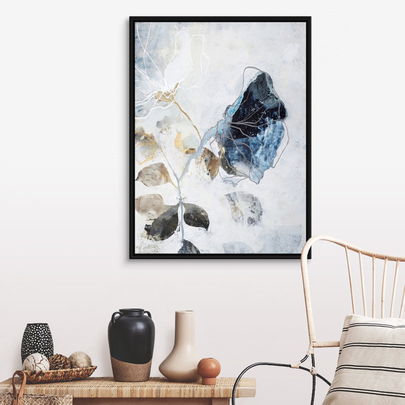 «Nowhere Land 2», reproduction d'art, Toile avec cadre noir, H 42 po x l 32 po x P 1,75 po