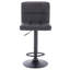 Deristin Swivel Upholstered Adjustable Height Counter Stool with Metal Frame-1711429608