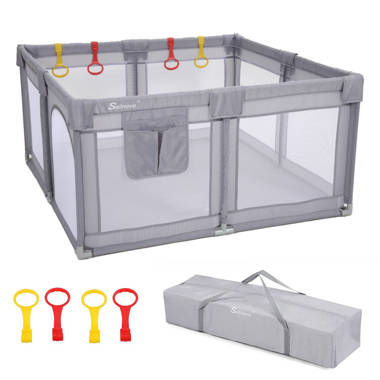 Albott Brile Albott Foldable Baby Playpen Kid Activity Center with