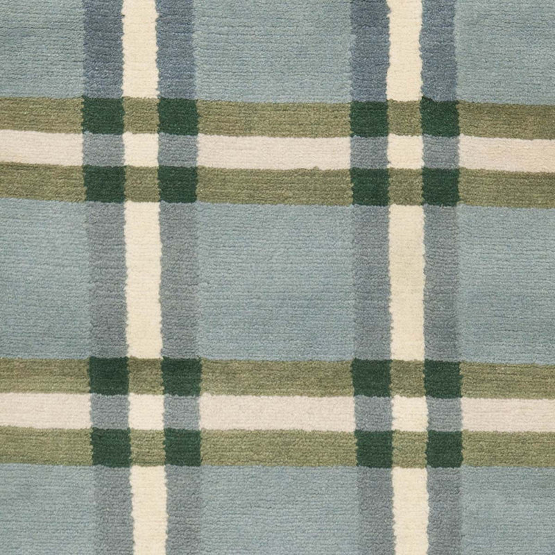 Tapis en laine touffeté à la main Lexington, Tapis de couloir 2 pi 3 po x 8 pi