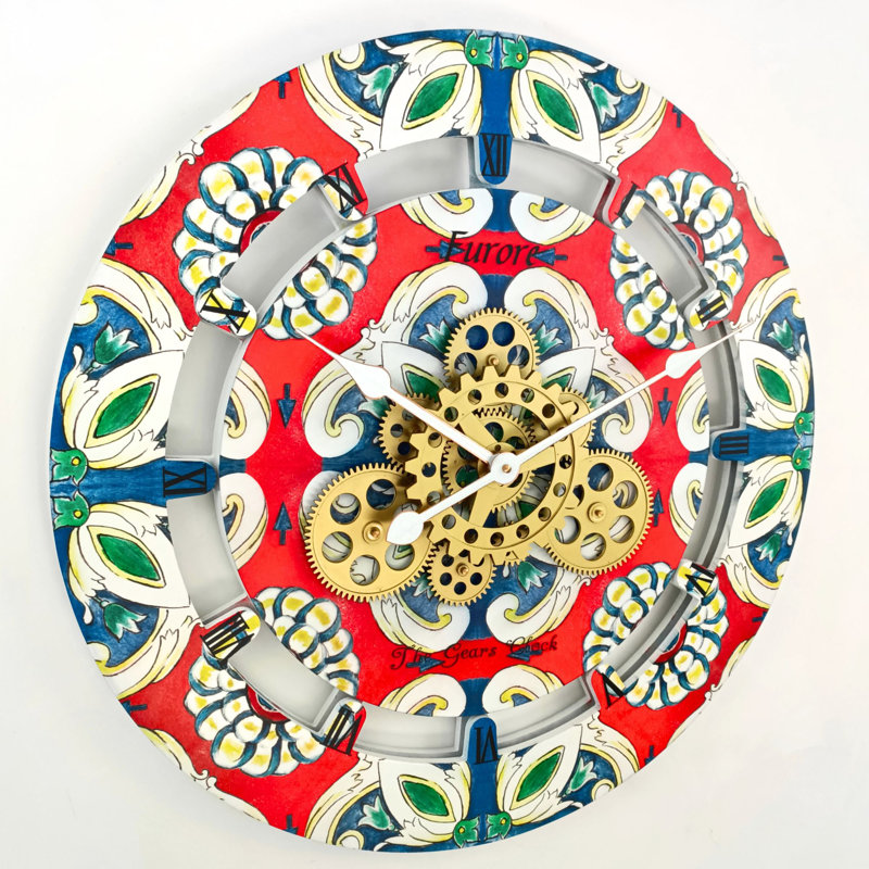 Solid Wood Wall Clock, Furore
