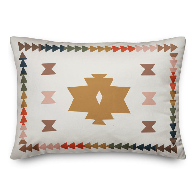  Colourful Southwest Shapes Rectangular Pillow Cover & Insert