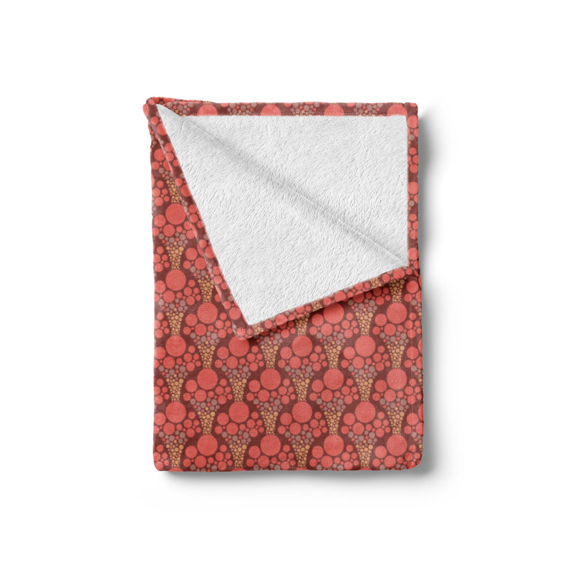 Hand Woven Throw Blanket, 50" W x 60" L
