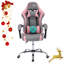 Fauteuil de jeu, fauteuil de jeu pour adultes, jeu ergonomique avec support lombaire, 300 lb-88292194