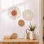 Décoration murale ensemble de 7, décoration murale fleur de rotin, décoration murale chambre de bébé, décoration de chambre de bébé, Boho